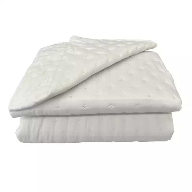 Prikrývka na posteľ Alma 220x250 biely Merkury Home