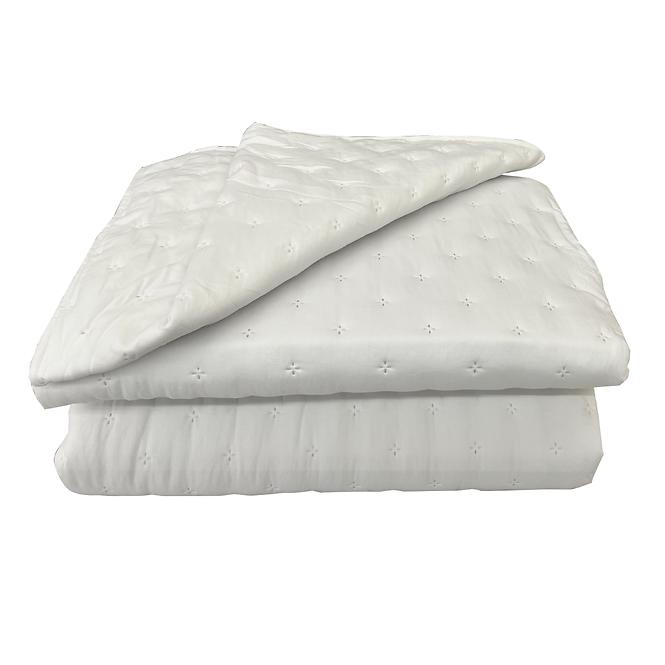 Prikrývka na posteľ Alma 220x250 biely Merkury Home