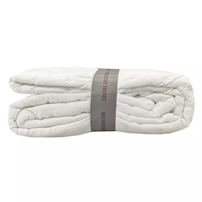 Prikrývka na posteľ Alma 220x250 biely Merkury Home,2