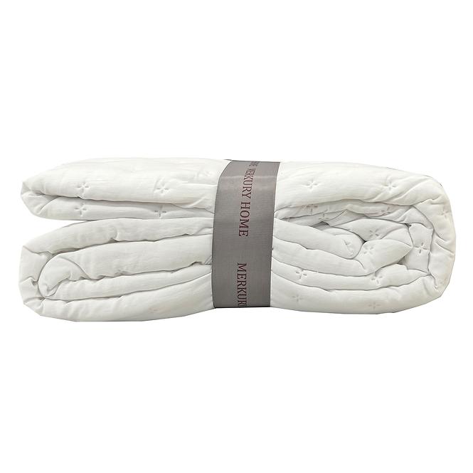 Prikrývka na posteľ Alma 220x250 biely Merkury Home,2