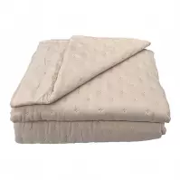 Prikrývka na posteľ Alma 220x250 svetloružová Merkury Home