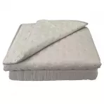Prikrývka na posteľ Alma 220x250 svetlosivá Merkury Home