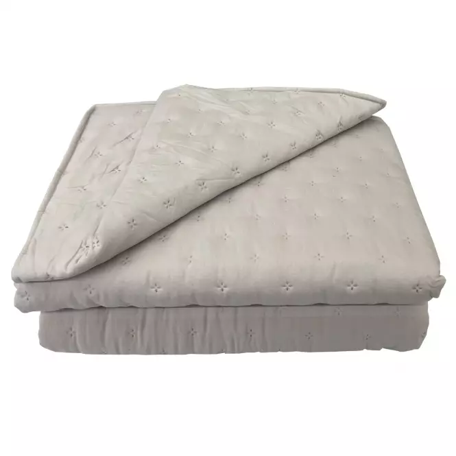 Prikrývka na posteľ Alma 220x250 svetlosivá Merkury Home
