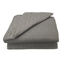 Prikrývka na posteľ Alma 220x250 tmavo šedá Merkury Home