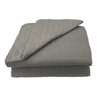 Prikrývka na posteľ Alma 220x250 tmavosivá Merkury Home
