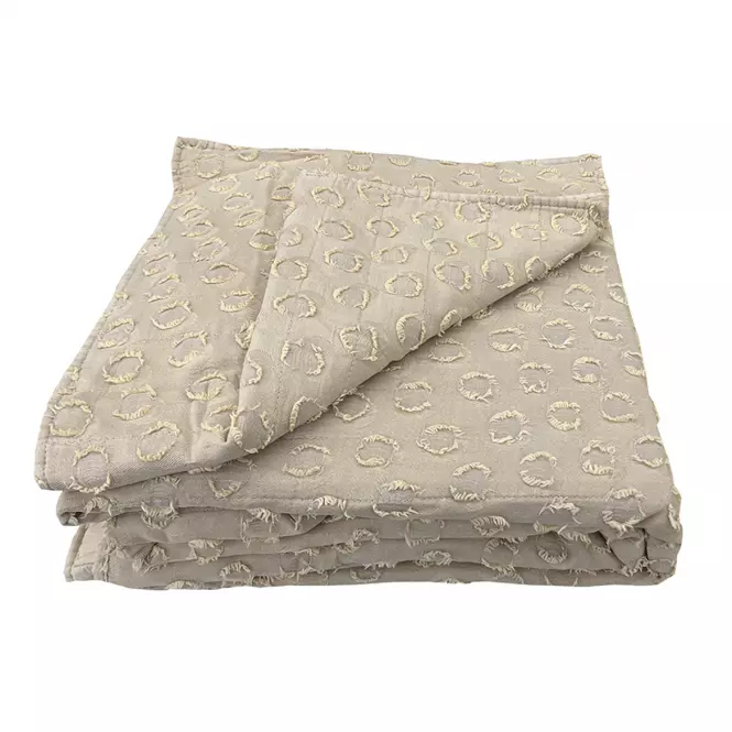 Prikrývka na posteľ Milo 170x220 béžová Merkury Home