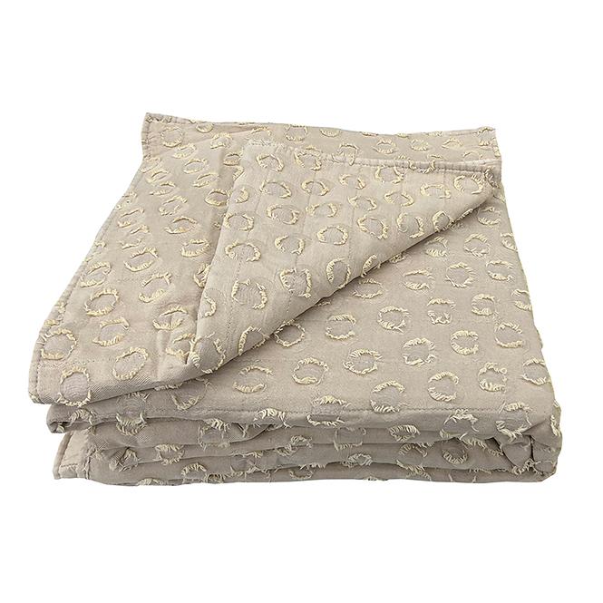 Prikrývka na posteľ Milo 170x220 béžová Merkury Home