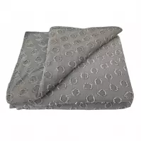 Prikrývka na posteľ Milo 170x220 svetlo sivá Merkury Home