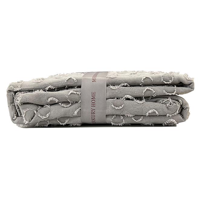 Prikrývka na posteľ Milo 170x220 svetlo sivá Merkury Home,2