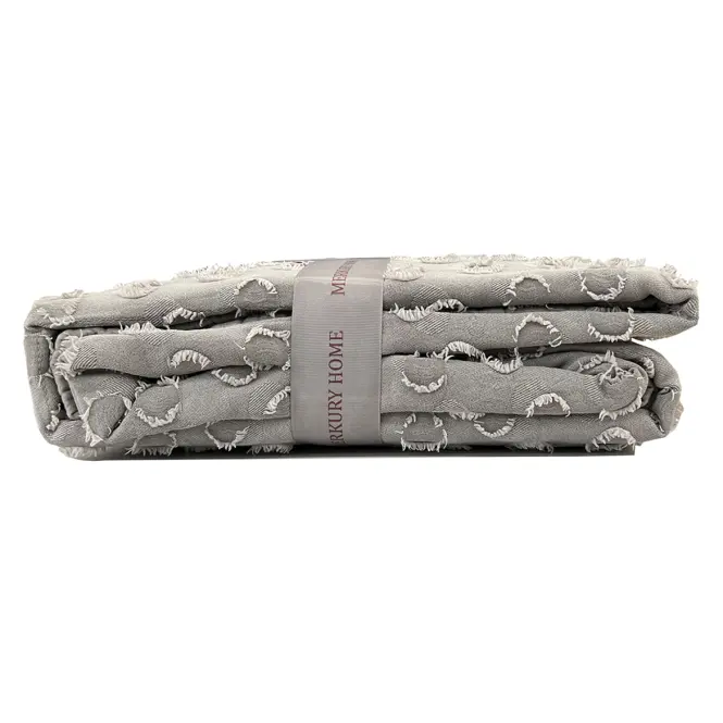 Prikrývka na posteľ Milo 170x220 svetlosivá Merkury Home