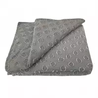 Prikrývka na posteľ Milo 170x220 tmavo šedá Merkury Home