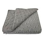 Prikrývka na posteľ Milo 170x220 tmavosivá Merkury Home