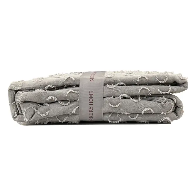 Prikrývka na posteľ Milo 170x220 tmavosivá Merkury Home