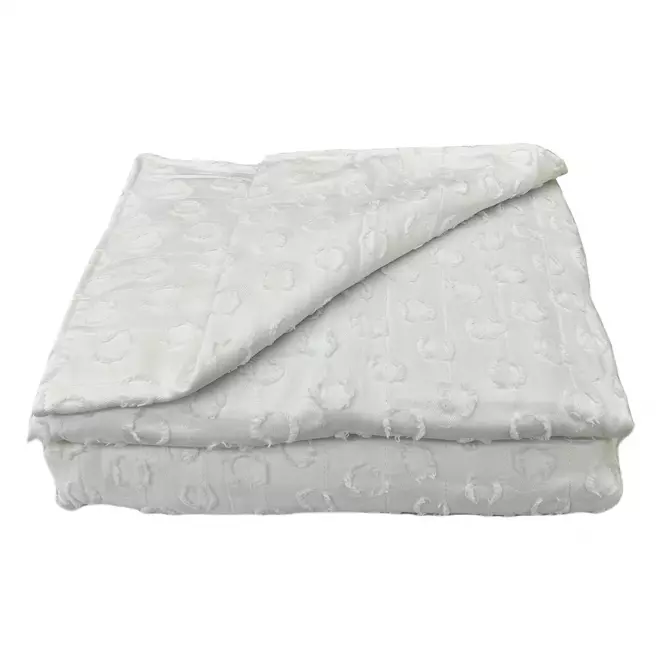Prikrývka na posteľ Milo 220x250 biely Merkury Home