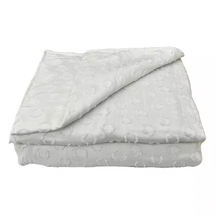 Prikrývka na posteľ Milo 220x250 biely Merkury Home