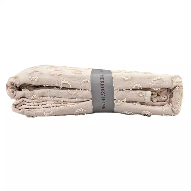 Prikrývka na posteľ Milo 220x250 svetloružová Merkury Home