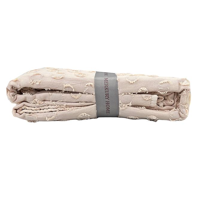 Prikrývka na posteľ Milo 220x250 svetloružová Merkury Home