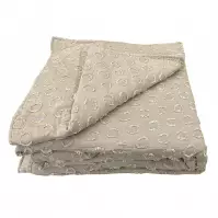 Prikrývka na posteľ Milo 220x250 béžová Merkury Home