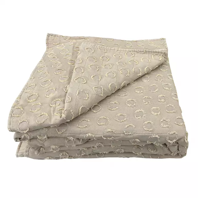 Prikrývka na posteľ Milo 220x250 béžová Merkury Home