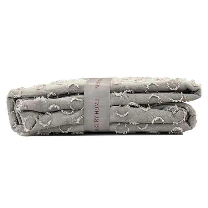 Prikrývka na posteľ Milo 220x250 svetlosivá Merkury Home,2