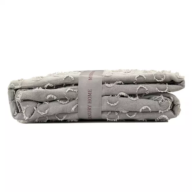 Prikrývka na posteľ Milo 220x250 tmavo šedá Merkury Home