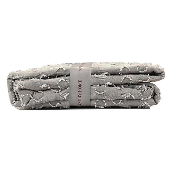 Prikrývka na posteľ Milo 220x250 tmavo šedá Merkury Home