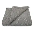 Prikrývka na posteľ Milo 220x250 tmavosivá Merkury Home
