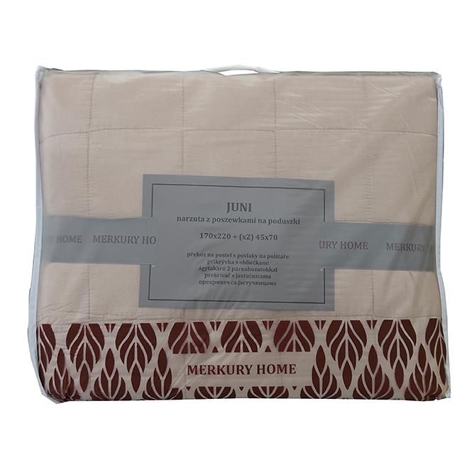 Prikrývka na posteľ Juni 170x220 svetloružová Merkury Home,4
