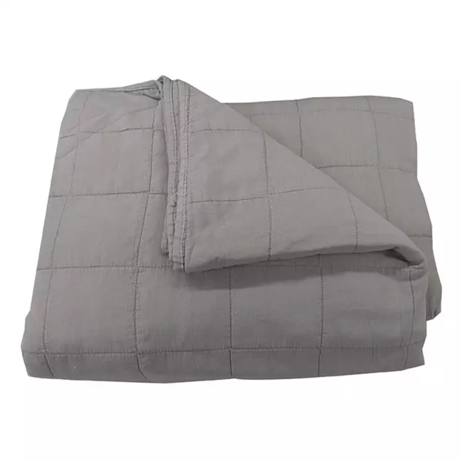 Prikrývka na posteľ Juni 170x220 svetlosivá Merkury Home
