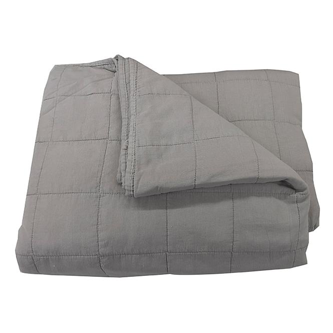 Prikrývka na posteľ Juni 170x220 svetlosivá Merkury Home