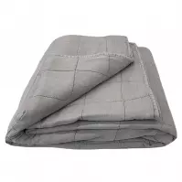 Prikrývka na posteľ Juni 170x220 tmavosivá