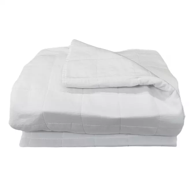 Prikrývka na posteľ Juni 220x250 biely Merkury Home