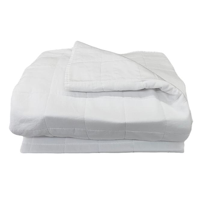 Prikrývka na posteľ Juni 220x250 biely Merkury Home