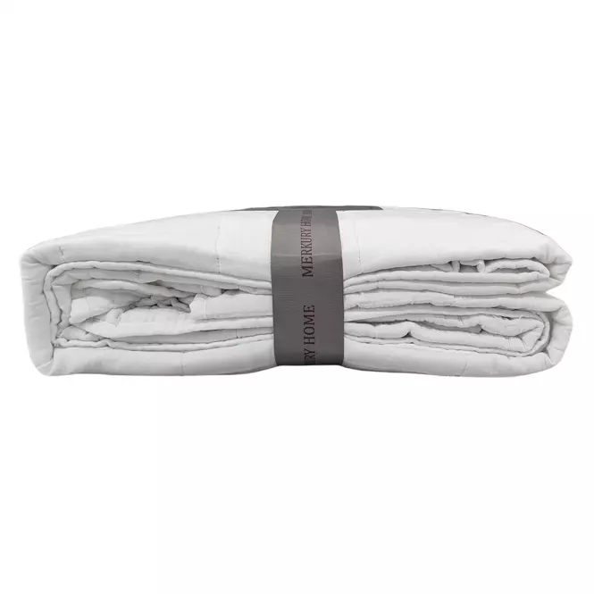 Prikrývka na posteľ Juni 220x250 biely Merkury Home,2