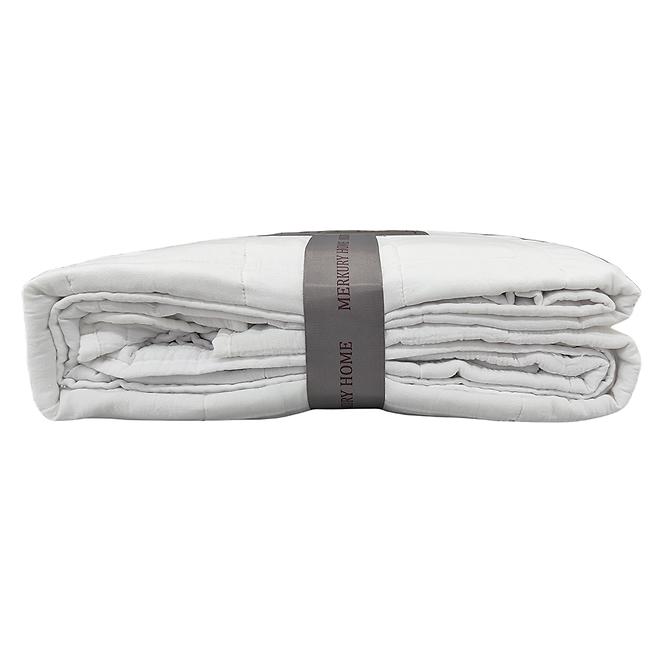 Prikrývka na posteľ Juni 220x250 biely Merkury Home,2