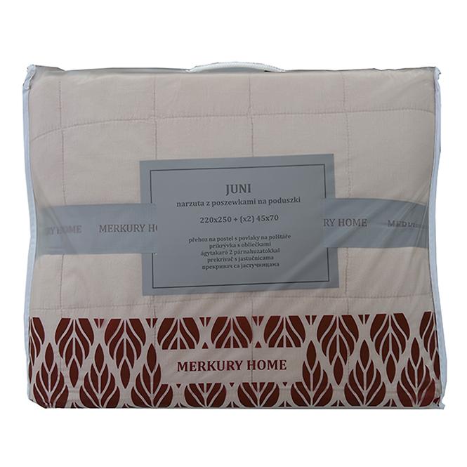 Prikrývka na posteľ Juni 220X250 béžová Merkury Home,4