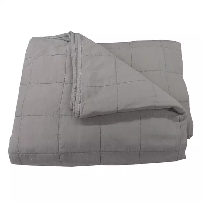 Prikrývka na posteľ Juni 220x250 svetlosivá Merkury Home