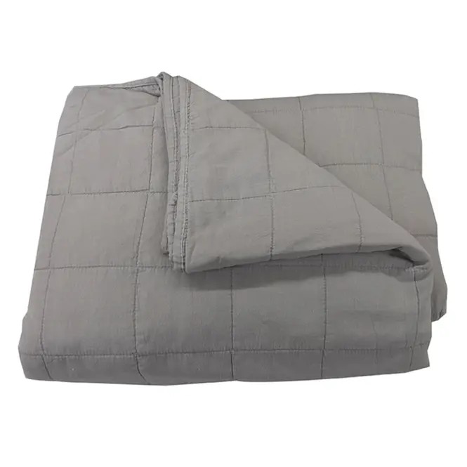 Prikrývka na posteľ Juni 220x250 svetlosivá Merkury Home