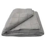 Prikrývka na posteľ Juni 220x250 tmavosivá Merkury Home