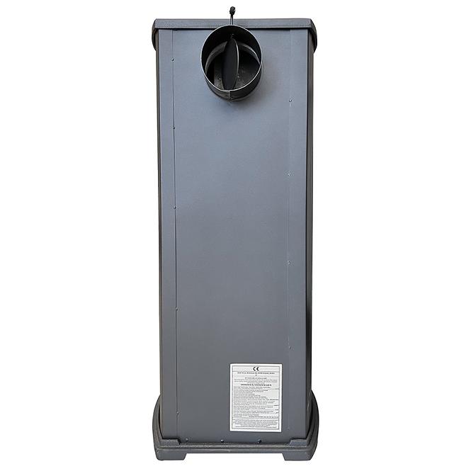 Krbové kachle Ekonomik Lux 6,6 kW červená