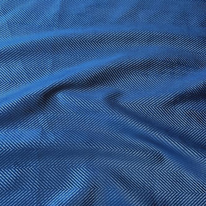 Záclonový materiál UP 011 200g/m2 modrý/145 Tovar na mieru