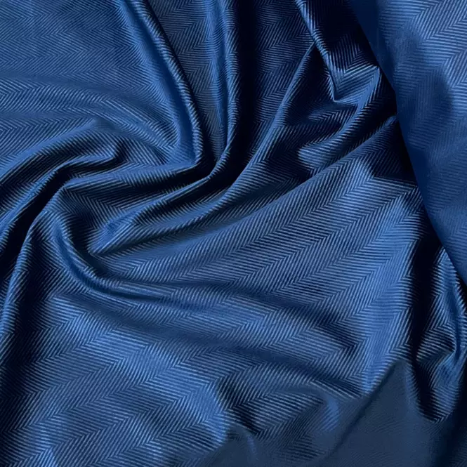 Závesová látka  UP 011 200g/m2 modrá 145 cm (Tovar na mieru)