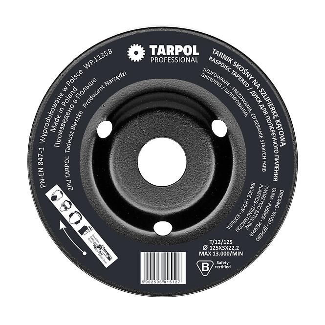 Tarpol zaoblená rašpľa 125 mm T-12