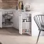Cargo Mini Bočný kôš 15 ľavé l480 chróm/biela,4