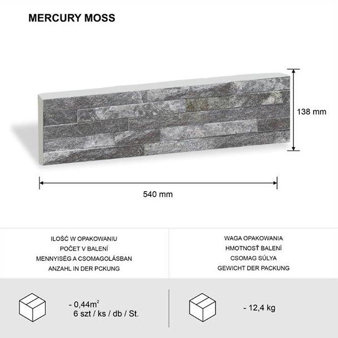 Betónový obkladový kameň Mercury Moss