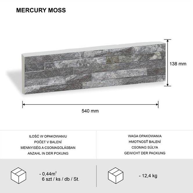 Betónový obkladový kameň Mont Blanc Moss