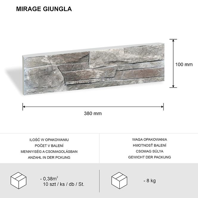 Betónový obkladový kameň Mirage Giungla