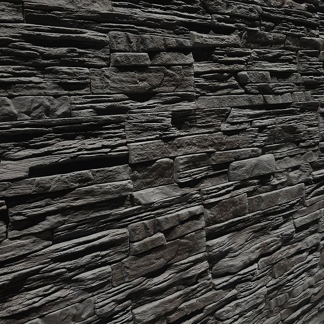 Betónový obkladový kameň Komodo Carbon,3