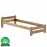 Posteľ borovica LK099–80x200 dub