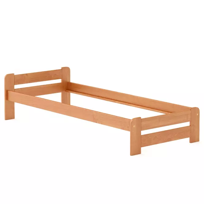 Posteľ borovica LK099–80x200 jelša